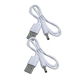 Cabilock 2 Stück USB Dc Kabel Ladekabel Kompatibel für Tablet Lampe Kamera Tragbares USB Dc Ladegerät