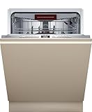 NEFF S155ECX15E, N 50, Smarter Geschirrspüler Vollintegriert, 60 cm, Spülmaschine Made in Germany, Besteckschublade, Open Dry, starke Reinigung mit Chef 70ºC, höhenverstellbarer Oberkorb, Time Light