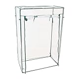 Gewächshaus – Gewächshaus Klein | Balkon Guächshaus | Gewächshausabdeckung | Langlebige Pflanzenabdeckung | wasserdichte Konstruktion UV-beständig zum Schutz