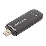 Hochgeschwindigkeits-4G-WLAN-Router, Bis zu 150 Mbit/s, Unterstützt 10 Benutzer, SIM-Kartensteckplatz, Tragbares 4G LTE USB-WLAN-Modem für Büro, Reisen, Zuhause, Plug-and-Play