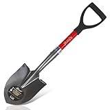 Xforst X-S800 Schaufel Spaten. Robust und sehr leicht, ideal für Gartenarbeit und Prospektion.