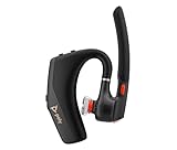 Poly Voyager Legend 50-M UC Bluetooth-Headset – NoiseBlockAI, WindSmart, Smart-Sensor, 10 Stunden Akkulaufzeit, Geräuschunterdrückung, Ladeetui, Schwarz