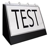 TimeTEX Tisch-Flipchart - A4 quer - 4-Ring-Mechanik - Ordner - 10650