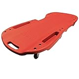 OZBME 101,6 cm Kunststoff-Rollbrett, Autoreparaturbrett, Reparaturbrett mit Universal-Winkelrad, Schlafbrett, Creeper für Autowartung und Reparatur (Farbe: B) B (A)