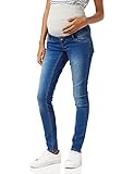 MAMALICIOUS Damen Mllola Slim Blue Jeans Noos B. Umstandshose, Blau (Blue Denim), 30W / 32L EU