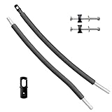 Baunsal® Trampolin Netzstange 1 x Ø 28 x 1,2 mm x 214 cm (FGIS) Trampolin Stangen Ersatz Trampolin Ersatzteile Stangen Trampolin Ersatzteil für Trampolin Netzpfosten Trampolin Netzstange