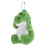 Toyvian Plüsch Dinosaurier Schlüsselanhänger Kuscheliges Stofftier Anhänger mit Weichem Plüsch für Rucksack Taschen Deko Geschenk für Jungen Mädchen