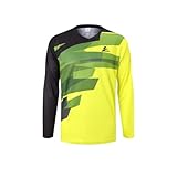 ZesiikLvie MTB Trikot Herren Fahrradbekleidung Radtrikot Herren Langarm Moto MX Downhill Enduro Jersey Atmungsaktiv Schnell Trocknend