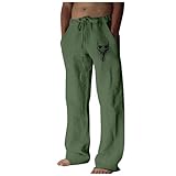 SRZYMJ Jogginghose Herren Baggy Sweatpants Sporthose Herren Lang Elastische Taille Freizeithose Trainingshose, Sport Hosen Männer Sweatpants Jogger Laufhose Mit Taschen Wanderhose