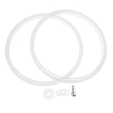 DIYEAH Teiliges Dichtungsring Elektrischen Schnellkochtopf Passend Hitzebeständiger Flexibler Gummiring mit Schwimmer ventil Langlebiges Ersatzteil für Sicheren Drucktopfgebrauch