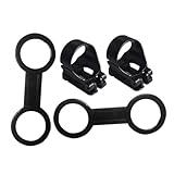 SOPOTUTU 4 Stück Teiliges Schnorchelhalter aus Flexiblem Langlebigem Silikon mit Verstellbarem Verschluss Wiederverwendbar und Kompatibel mit Elliptischen Schnorchelrohren als