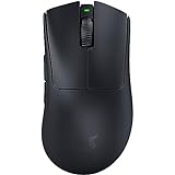 Razer DeathAdder V3 Pro - Leichte kabellose Ergonomische Esports-Maus (63g Leichtes Design, Focus Pro 30K Optischer Sensor, Mausschalter Gen-3, HyperSpeed Wireless) Schwarz