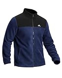 Pioneer Camp Herren Fleecejacke Dicke Warme Winterjacke, Atmungsaktiv & Komfortabel Full Zip Sweatjacke, Übergangsjacke Outdoor Wanderjacke