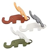 Holibanna 3 Stück Miniatur Tier Handyhalterung Faltbar Cartoon Modell Desktop Ständer Kompakt Tragbar Geschenk Dekoration Schreibtisch Zubehör