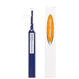 Monozoz Glasfaserradierstift Zum Radieren, Fiber Op tic Cleaner, Säubern Und Reinigen, Nachfüllbarer Glasradierer Mit Metallspitze, Stufenlos Verstellbar, Touch Faserreiniger Mit 180°-Drehung