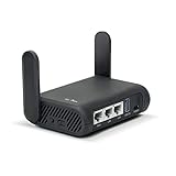 GL.iNet GL-A1300 (Slate Plus) Wireless VPN Travel Router– Easy to Setup, Connect to Hotel WiFi & Captive Portal, Phone Tethering, Range Extender, Assess Point, Pocket-Sized, Open Source, NAS