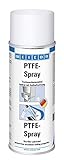 Weicon 11300400 PTFE-Spray 400ml Trockenschmierstoff mit Antihaftwirkung fettfrei, Weiß