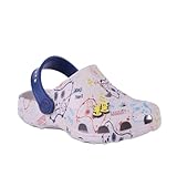 Coqui Little Frog Game Over Jr Clogs 8701-249-3021 Mädchen Clogs, dunkelviolett, 30 EU