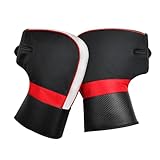 Anulely Handwärmer für Motorradlenker, Motorradlenker, Fahrradhandschuhe, 1 Paar wasserdichte Lenkerhandabdeckungen mit reflektierendem Band für kaltes Wetter