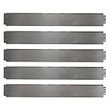 Rasenkante 5m 10m 15m 20m 30m 40m 50m 100x14cm oder 100x18cm verzinkt Beeteinfassung Beetumrandung Mähkante Metall Palisade (Länge 10m - Höhe 18cm)