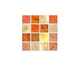 YUCHUANGYE Fliesenaufkleber 10 stücke Badezimmer Dekor PVC Fliesen Aufkleber 3D Wirkung DIY Wand Aufkleber Abnehmbare 10x10cm Fliesen Aufkleber Fliesen Folie(B)