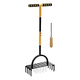 Ayorator Rasenbelüfter, manuelles Rasenlüfterwerkzeug, manuelles Rasenlüfterwerkzeug | Boden-Locker-Gerät für Garten, Hof I