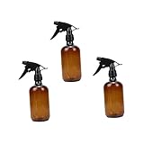 Toyvian 2 Sätze Sprühflasche Mit Feinem Sprühnebel Wiederverwendbar Und Tragbar Für Gartenarbeit Pflanzenpflege Und Hausreinigung Pet Kunststoff Transparent 3 Stücke * 2
