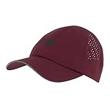 New Balance Hats Laser Performance Running Baseball Cap - Burgunderrot, NB Burgunderrot, One size