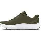 Under Armour Surge 4 Running Shoes Mens Trainers, Marine Od Green Marine Od Green White, 43 EU