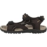 Geox Herren U Sandal Strada D Riemchensandalen, Braun Brown Sand C0705, 44 EU