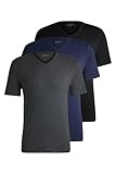 BOSS Hugo Herren T-Shirt Vn 3p Co T-Shirt, Hellblau, L