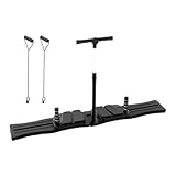 Pilates Board für Home Workout - Yoga Reformer Übungsbrett-Set | Rutschfeste, faltbare Bauchmuskeltrainer-Maschine, Trainingsgerät für Fitnessstudio, Heimreisen