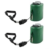 2 x Handkurbel-USB-Ladegerät für mobile Geräte in Notfällen