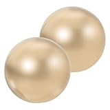 VALICLUD 1 Satz Handmassagebälle Aus Messing Metallkugeln Für Handübungen Und Praktische Massagebälle Für Finger Dekoration 2 Stück