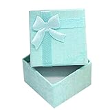 PTLLEND Schmuck Geschenkbox Armband Schmuckschatulle Ring Etui Schmuck Display Schmuckschatulle Schmuckwaage (Mint Green, One Size)