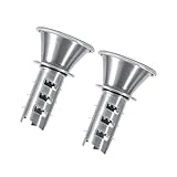 Zerodeko 2Stücke Manuelle Zitronenpresse Tragbarer für Zitrusfrüchte für Zuhause und Gastronomie Handlich und Leicht Für Orangen Limetten und