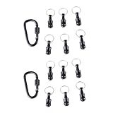 Schraubendreher-Bit-Halter, Schlüsselanhänger, einfach zu tragen, 6,35 mm Sechskant-Stecknuss, Bohrer-Adapter, geeignet für Heimwerker, Handwerker, Sechskantschaftverlängerung