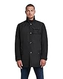 G-STAR RAW Herren Utility HB Tape Padded Trenchcoat, Schwarz (dk black D20087-C655-6484), L