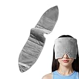 MFYOUPK Gewichtete Augenmaske - Lichtundurchlässige Augenpads Für Flugreisen - Sanfter Druck Schlafhilfe Für Entspannung Zuhause Reisen Büro Urlaub Unisex Kinder
