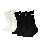 PUMA Unisex Kinder Puma Sport Kids' (5 Pack) Socks, Black/White, 31-34 EU