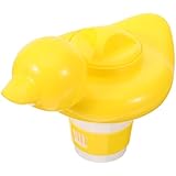 DIYEAH Schwimmender Pool chlorspender aus Langlebigem Kunststoff Vielseitiger Dosierschwimmer für Pool und Spa Robust und Wetterbeständig für Sichere Wasserpflege