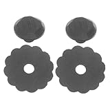 LIGIGWASH 2 Sätze Regenschirmspitzen Kappen aus Kunststoff Robuste Regenschirmreparaturteile Passgenaue Schirmkappen Wetterfeste Schirmaufsätze für Faltbare und Stockschirme Zubehör