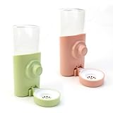 Automatischer Trinkflasche Kaninchen 2 Stück 600ml Hasen Trinkflasche Hängend Haustier Wasserspender für Meerschweinchen Chinchillas Igel Frettchen Hamster Zubehör