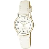 Ravel - Pastellfarbene Alltagsuhr für Damen (27 mm Gehäuse) - Silberton/Weiß