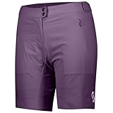 Scott Endurance Damen Fahrrad Short Hose kurz (Inkl. Innenhose) Vivid lila 2024: Größe: M (38/40)