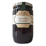 Tannenhonig 1000g / 1kg kräftig aromatischer Bienenhonig 100% naturbelassenen, rein und natürlich in Premium Imkerqualität