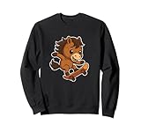 Skateboard Pferd Retro Cartoon Sweatshirt