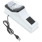 VICASKY Elektrischer Messerschärfer Haushaltsgerät für Verschiedene Klingen mit Schutzabdeckung und USB Einfach zu Bedienen Schnell und Effizient im Schärfen für Zufällige Zufällige Farbe