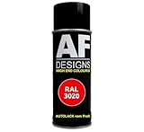 RAL3020 VERKEHRSROT Spraydose matt Lackspray Sprühdose DIY Autolack