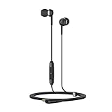 Sennheiser CX 80S In-Ear-Hörer mit integrierter Fernbedienung, schwarz, klein